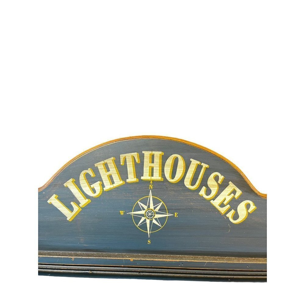 Old Large Wooden Lighthouse 3D Wall Art Plaque - Picture 7 of 11
